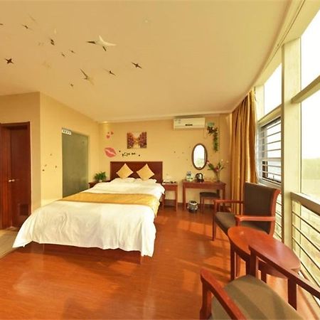 Greentree Inn Shanghai Songjiang District Yanshou Road Li Ta Express Hotel Zhujing Eksteriør billede