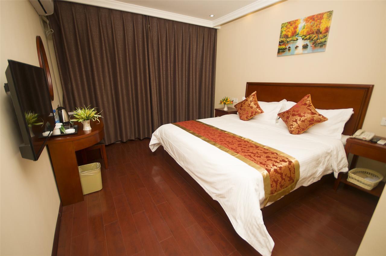 Greentree Inn Shanghai Songjiang District Yanshou Road Li Ta Express Hotel Zhujing Eksteriør billede